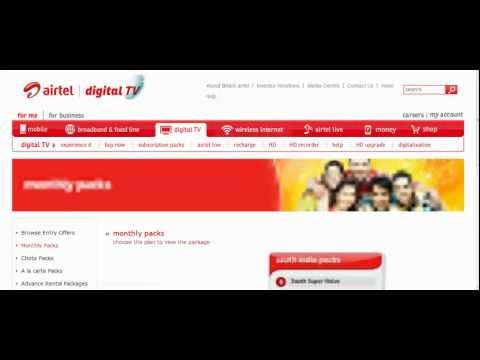how to contact airtel dth customer care