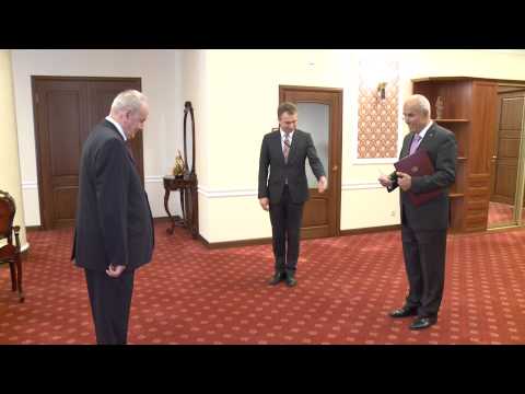 Președintele a primit scrisorile de acreditare a cinci ambasadori