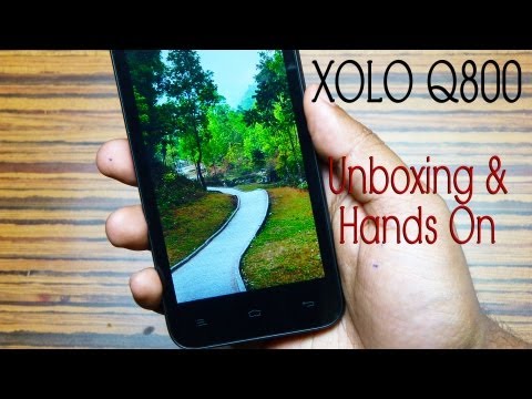 XOLO Q800 Unboxing & Hands on Review by Gadgets Portal