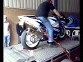 dyno run gsxr 750 with akrapovic