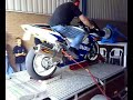 dyno run gsxr 750 with akrapovic