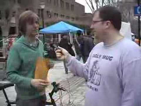upenn - me and jay visit upenn and talk to a few students.