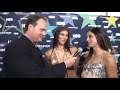 after their tough loss in the world cup final against the japanese i caught up with us goalkeeper hope solo and striker alex morgan at the entourage premiere in new york city - www.bradblanks.com