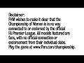 FHM.com's Championship Of Women. Visit fhm.com/championship!