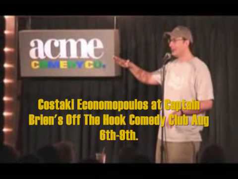 Costaki Economopoulos Live at Off The Hook Comedy Club!