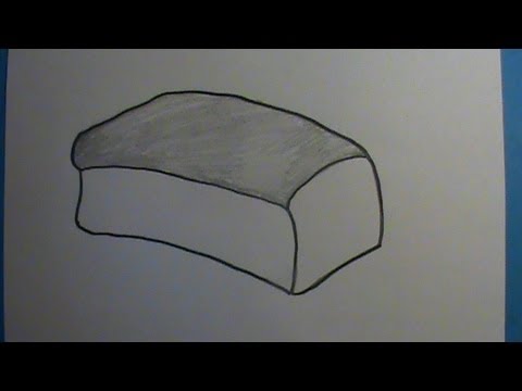 how to draw bread