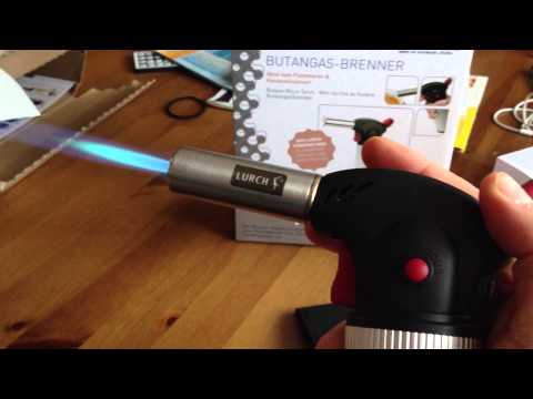 Meinung zum Lurch Butangasbrenner Creme Brulee Brenner in Deutsch