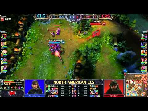 curse - League of Legends Counter Logic Gaming (CLG) vs Curse Gaming (CRS) - LCS 2013 NA Spring W4D2.