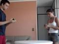 Speedcubing Tambellini(Lose) VS Jeanne(Win)