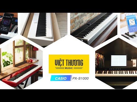 Review nhanh đàn piano điện Casio Privia PX-S1000