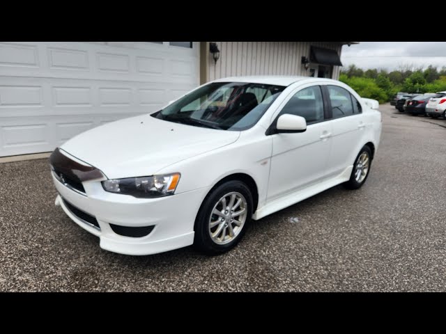 2012 Mitsubishi Lancer SE AWD CERTIFIED EXTENDED WARRANTY ONE OW in Cars & Trucks in Barrie