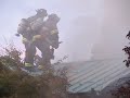 Alki House Fire with Chainsaw Action