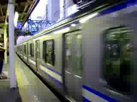 E217系更新車　横浜発車