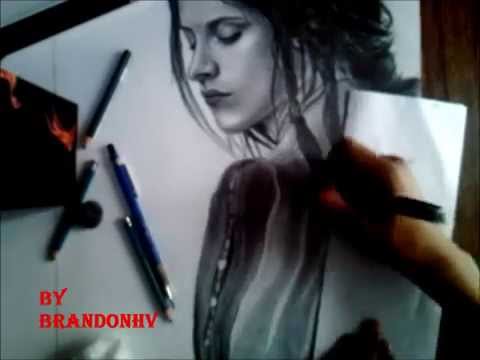 how to draw kristen stewart