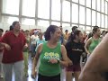 zumba con abraham en maraton de león mex 