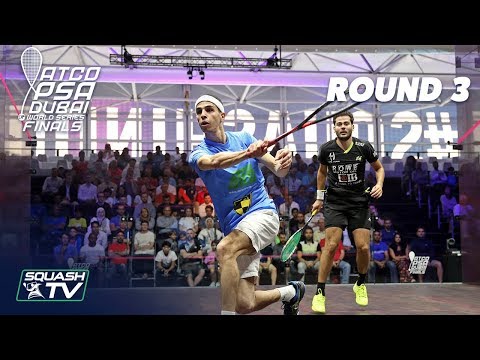 Squash: World Series Finals 2017/18 - Men's Rd 3 Roundup