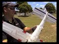 Cessna RC crash