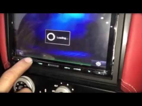 Ferrari Scaglietti 2008 installing Kenwood dnn9350btm with cmos320 + cmos220