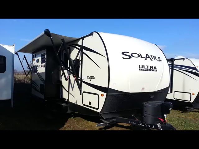 239DSBH Solaire travel camping trailer for sale in Travel Trailers & Campers in Guelph