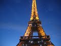 Eiffel Tower at night in Paris Eiffel Tower at night in Paris