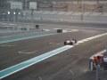 F1 Formula One Grand Prix GP in Yas Marina Abu Dhabi - Exclusive footage of dry run