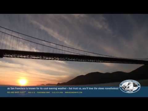 Enjoy Sunset Views of San Francisco Bay - California Sunset Cruise