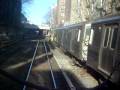 MTA NYC Subway R40 B Train Via Prospect Park; Tagged Franklin Shuttle!
