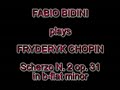 Fabio Bidini plays Chopin: Scherzo N. 2 op. 31