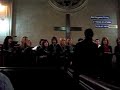 Coro Lagun Artean de la unión vasca de Bahía Blanca (Argentina), dirigidos por el maestro Pablo Cáceres Silva, interpreta THOUGH PHILOMELA