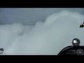 videos de Glider returning from wave soaring flight through cloud
