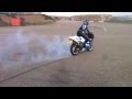 Rolling burnout 25kw fiets