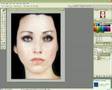 Photoshop Makeover Natural to Synthetic beauty.