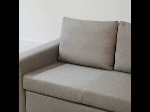 Schlafsofa LATINA Basic Kunstleder - Kunstleder Koda: Beige - Breite: 153 cm