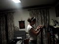 Naomi brushing teeth