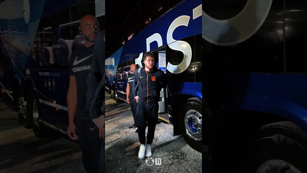 Aquele salve no ADM durante a chegada na Ressacada! 👊🏽🏟️#BARxSCCP #VaiCorinthians