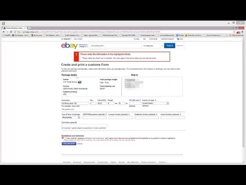 how to quote shipping on ebay