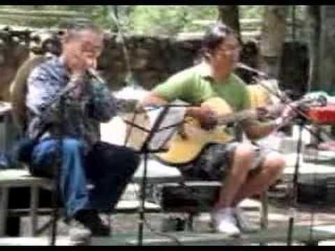 Russell and Uncle Leonard May 2007