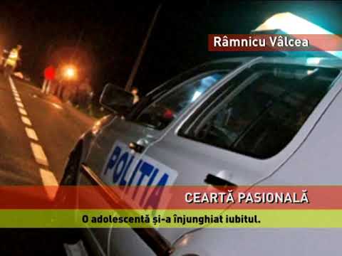 Bărbat înjunghiat de iubita lui, la Rm. Vâlcea