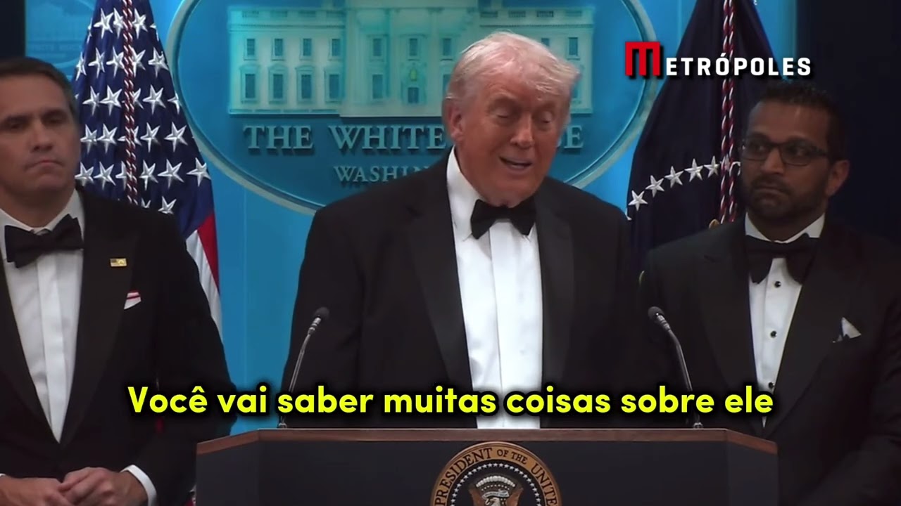 Tiros em jantar: “Provavelmente é um lobo solitário”, diz Trump
