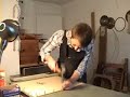 Luthier NK Forster Guitars, glueing soundboards