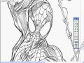 Spider-Man Inking On MSPaint! Part 4 Spider-Man Inking On MSPaint! Part 4