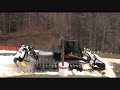Charlie building a snow road end of season Ober Gatlinburg