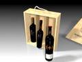 videos de Animación Estuche de madera para 3 botellas de 750ml