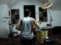 videos de symbolic - death drum cover (Rehearsing)