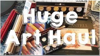 New video Huge Art Haul!
