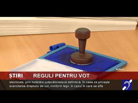 Reguli pentru votul la prezidențiale