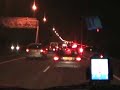 A9 tijdens de storm: Vrachtwagen op z\ A9 tijdens de storm: Vrachtwagen op z\