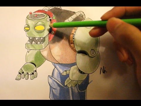 how to draw pvz garden warfare