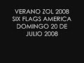 verano zol 2008 en vivo desde six flags america.
