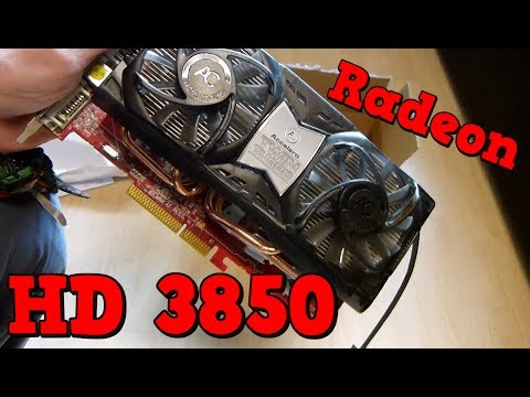 Retro PC - Pentium 4 - AMD Radeon 3850 AGP Grafikkarte